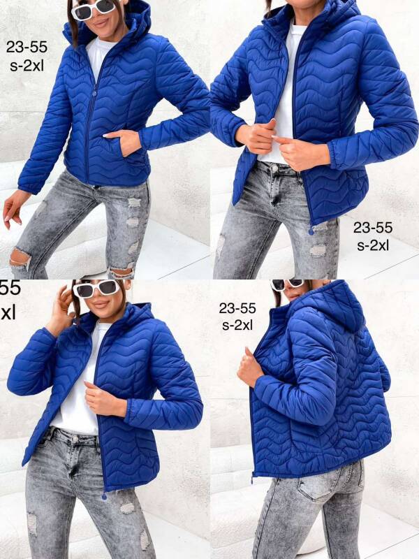 Kurtki damskie cienki Roz S-2XL, 1 Kolor Paczka 5 szt